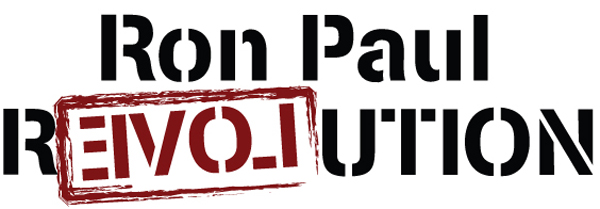 White Ron Paul Revolution Image