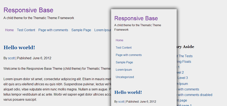 Responsive Base Theme Image